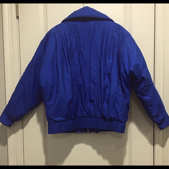 Bogner Vintage Down Ski Jacket Royal Blue Excellent Condition Size 12 - Picture 14 of 14